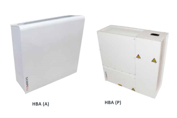 Kondensacyjne osuszacze powietrza HIdROS seria HBA(ab)